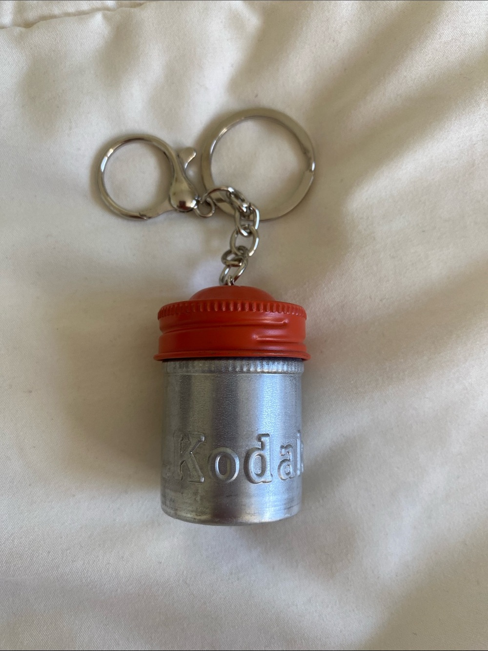 Vintage Kodak Film Canister Keychain